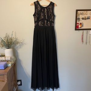 RAMPAGE Black Long Dress
